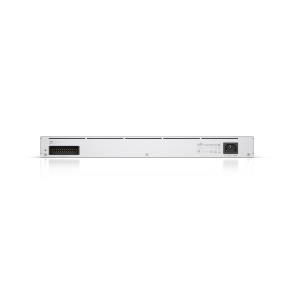 Ubiquiti | UniFi Multi-Application System with 3.5" HDD Expansion and 8 Port Switch | UDM-Pro | Web managed | Rackmountable | 10/100 Mbps (RJ-45) ports quantity | 1 Gbps (RJ-45) ports quantity | SFP+ ports quantity 1 x 1/10G SFP+ LAN, 1 x 1/10G SFP+ WAN | Power supply type Internal