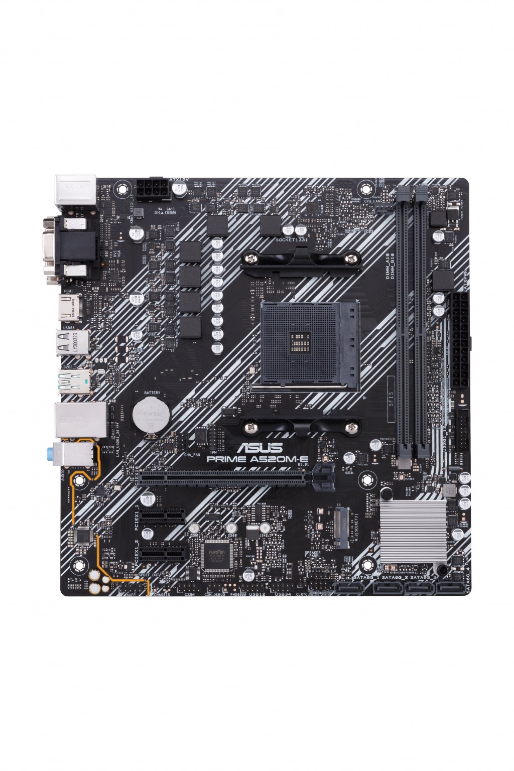 Asus PRIME A520M-E Memory slots 2 Chipset AMD A Micro ATX DDR4 Processor socket AM4 Processor family AMD