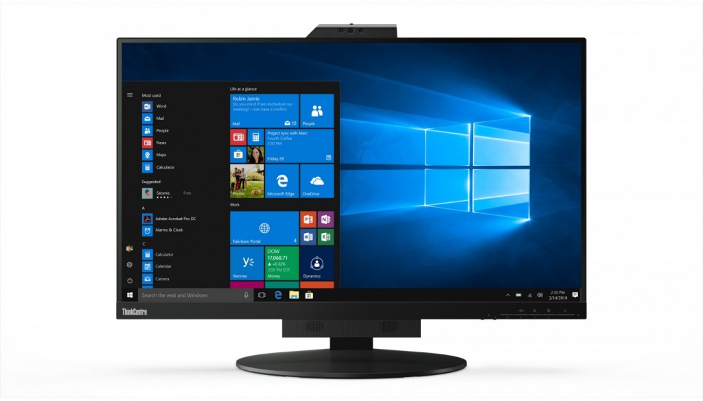 Lenovo | Monitor | ThinkCentre Tiny In One | 27 " | IPS | QHD | 16:9 | Warranty 36 month(s) | 14 ms | 350 cd/m² | Black | HDMI ports quantity 1 | 60 Hz