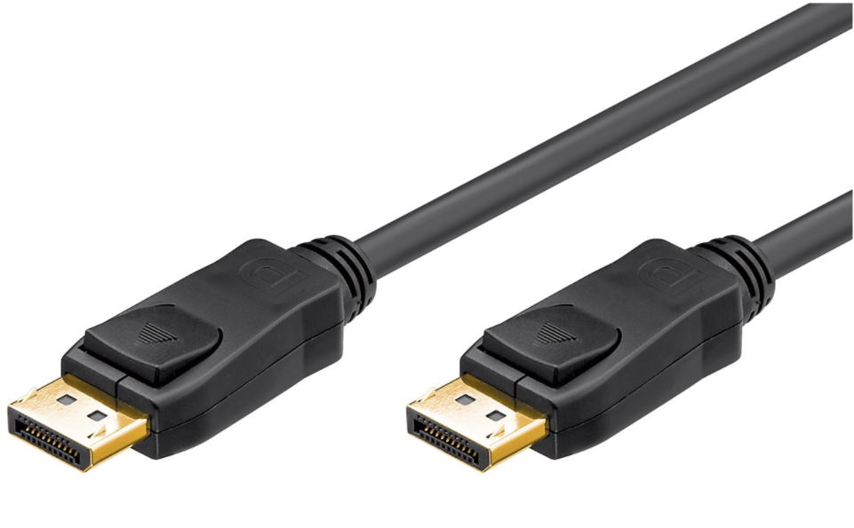 Goobay | Black | DisplayPort cable | DP to DP | 2 m