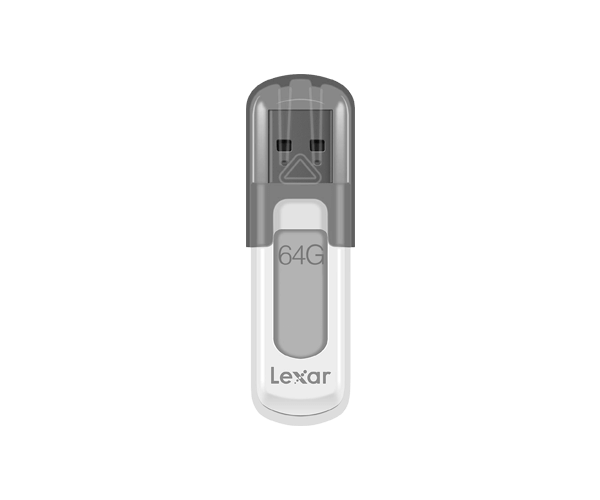 Lexar Flash drive JumpDrive V100 64 GB, USB 3.0, Grey