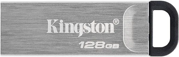 Kingston | USB Flash Drive | DataTraveler Kyson | 128 GB | USB 3.2 Gen 1 | Black/Grey