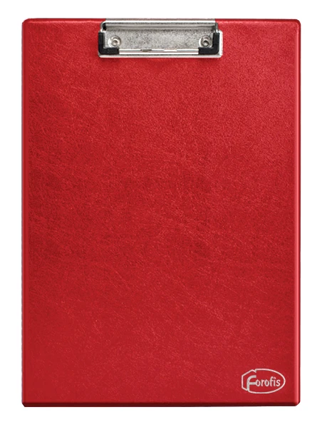 Kirjutusalus FOROFIS A4, punane PVC (kogus 2 tükki)