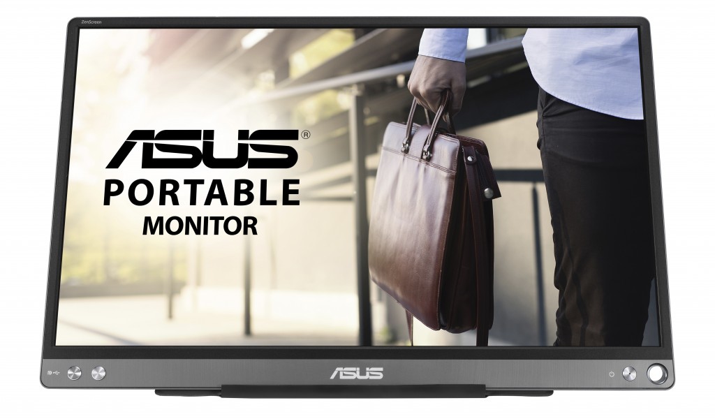 Asus | Portable USB Monitor | MB16ACE | 15.6 " | IPS | FHD | 16:9 | 60 Hz | 5 ms | 1920 x 1080 | 220 cd/m² | HDMI ports quantity | Black/Grey | Warranty  month(s)