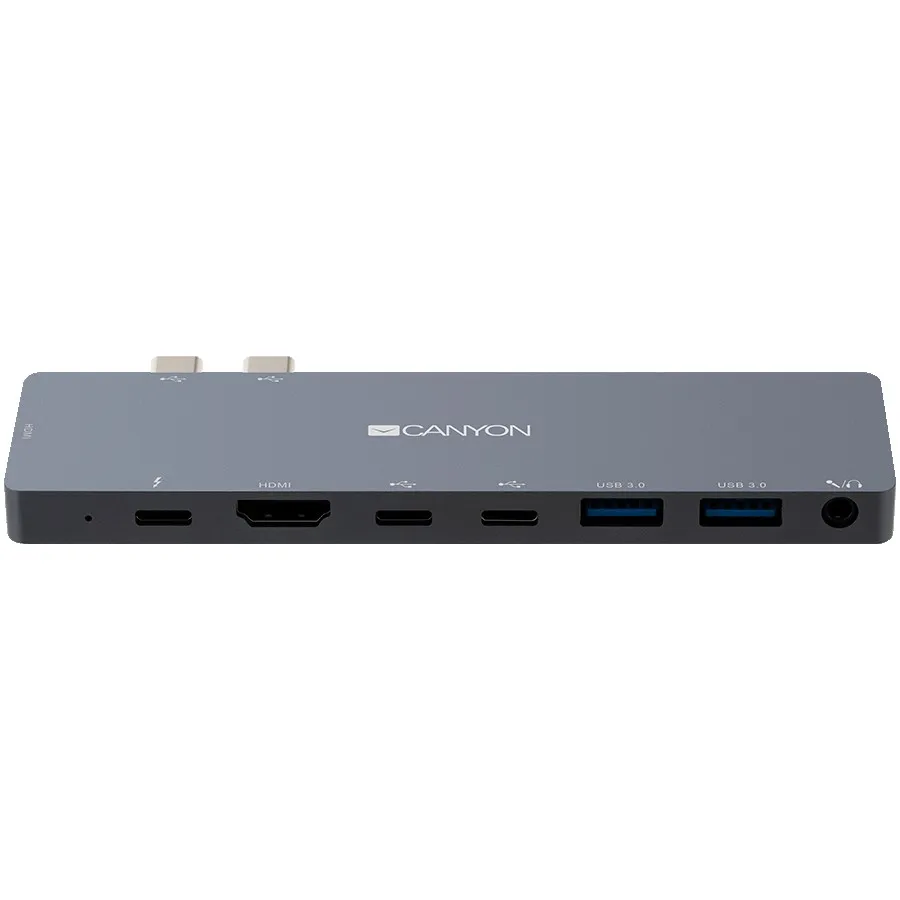CANYON hub DS-8 8in1 Thunderbolt 4k Space Grey