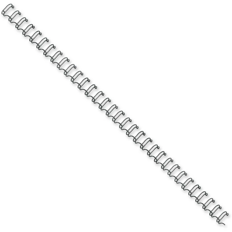 Köitespiraalid Fellowes, 10 mm, metall 100 tk/pk, must