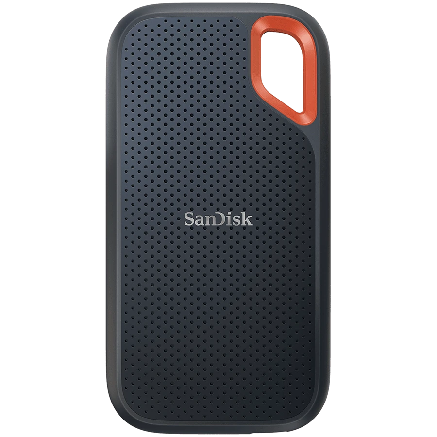 SanDisk Extreme 1TB Portable SSD - up to 1050MB/s Read and 1000MB/s Write Speeds, USB 3.2 Gen 2, 2-meter drop protection and IP55 resistance
