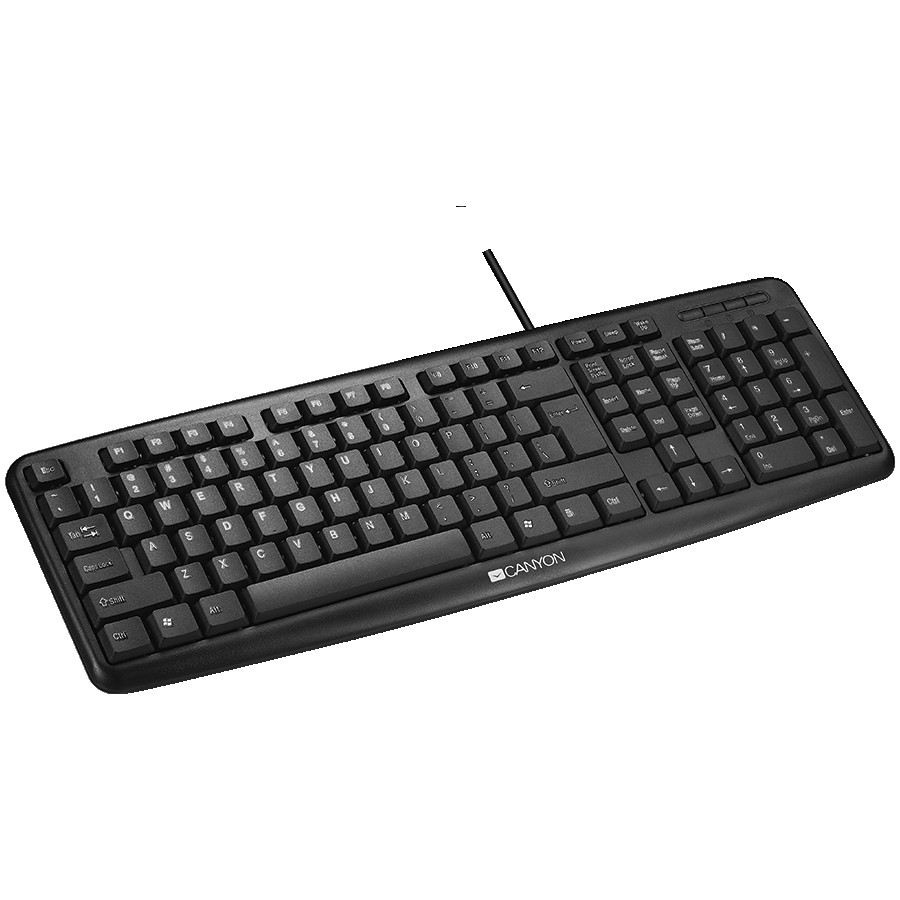 CANYON keyboard KB-1 UK Wired Black