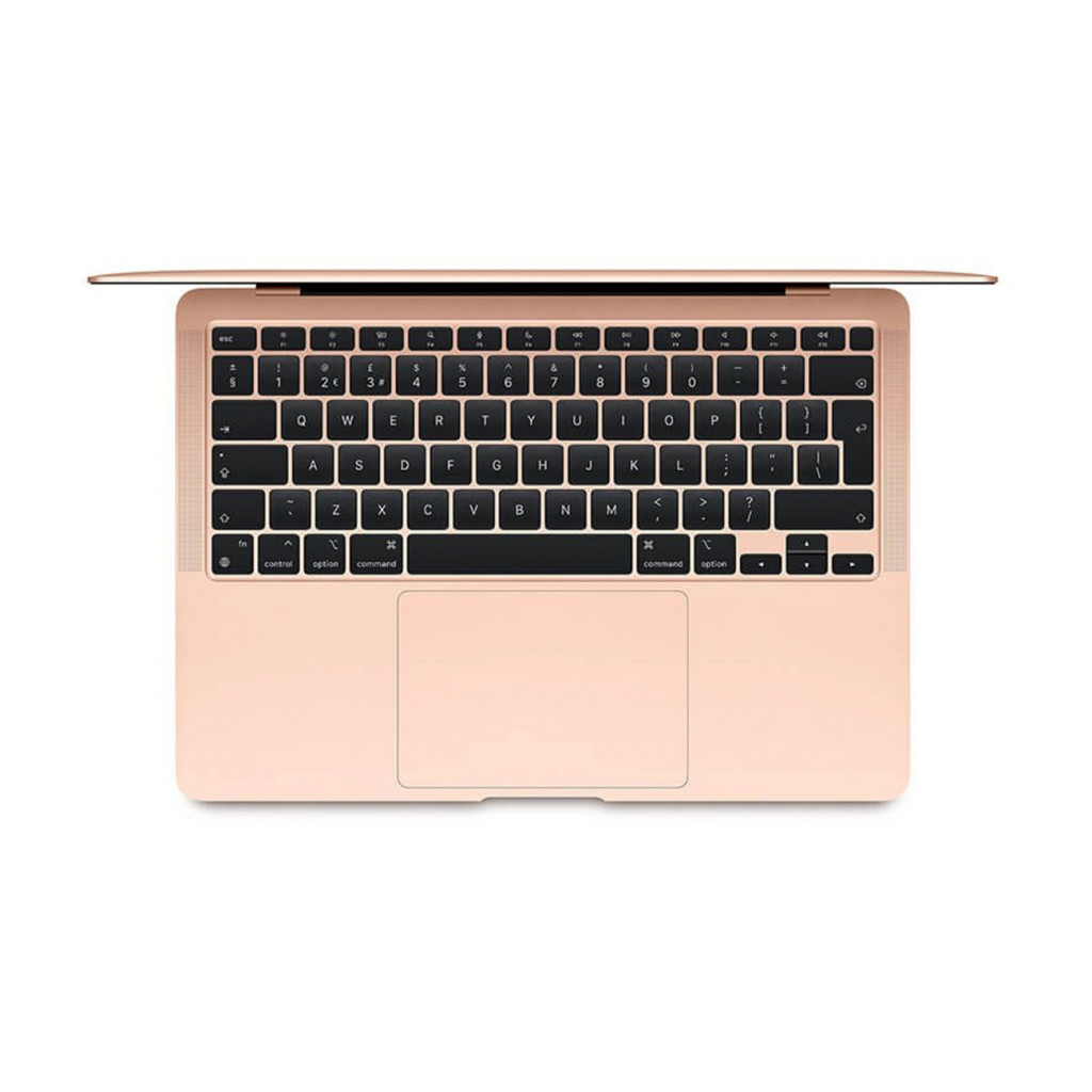 Apple | MacBook Air | Gold | 13.3 " | IPS | 2560 x 1600 | Apple M1 | 8 GB | SSD 256 GB | Apple M1 7-core GPU | GB | Without ODD | macOS | 802.11ax | Bluetooth version 5.0 | Keyboard language English | Keyboard backlit | Warranty 12 month(s) | Battery warranty 12 month(s)