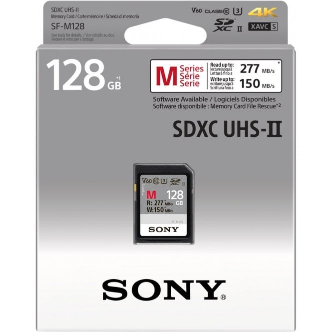 Sony | Tough Memory Card | UHS-II | 128 GB | SDXC | Flash memory class 10