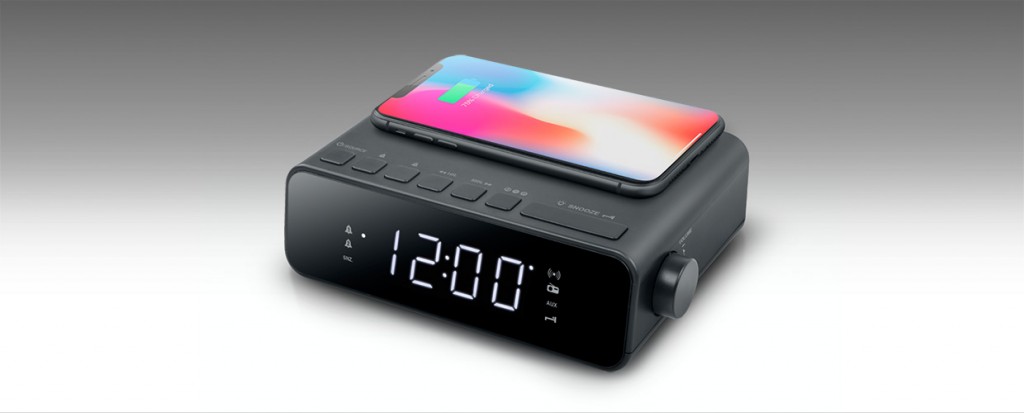 Muse | Alarm function | M-175 WI | AUX in | Alarm Clock | Black