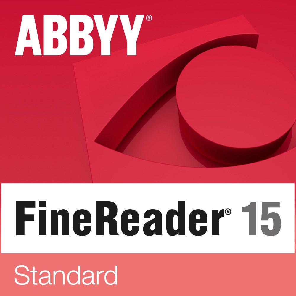 Abbyy FineReader 15 Standard, Volume License (per Seat), Perpetual year(s), License quantity 11-25 user(s)