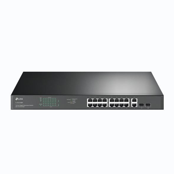 TP-Link TL-SG1218MP võrgulüliti Mittejuhitav Gigabit Ethernet (10/100/1000) Power over Ethernet tugi 1U Must