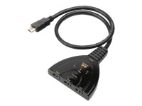 TECHLY Switch HDMI 3x1 Pigtail 4K