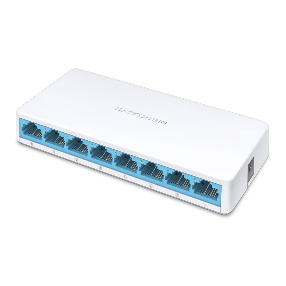 Mercusys Switch MS108 Unmanaged Desktop 10/100 Mbps (RJ-45) ports quantity 8 Power supply type External