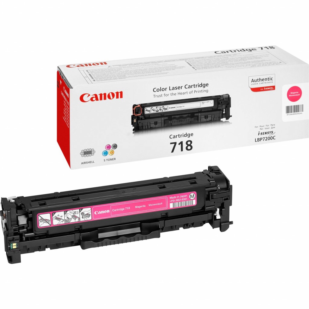 Canon 718 M | Toner Cartridge | Magenta