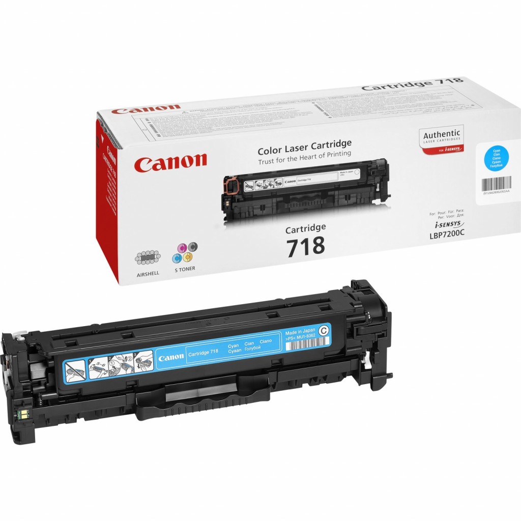 Canon 718 C | Toner Cartridge | Cyan