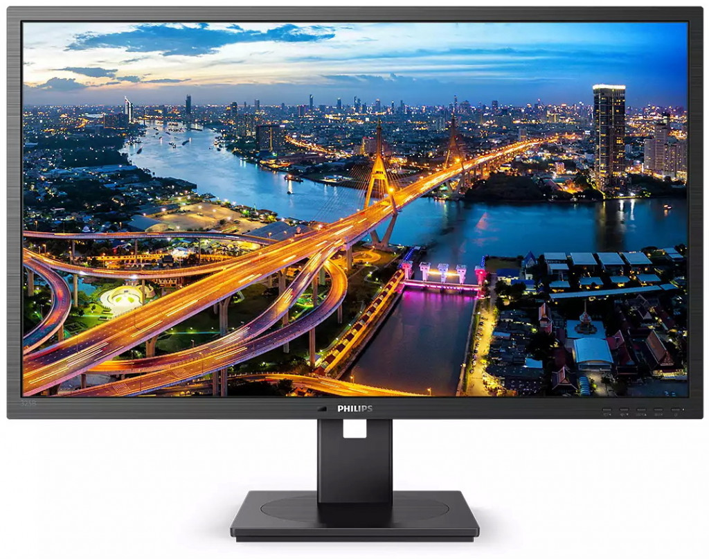 Philips | LCD monitor with PowerSensor | 325B1L/00 | 31.5 " | IPS | QHD | 16:9 | 75 Hz | 4 ms | 2560 x 1440 pixels | 250 cd/m² | Audio output | HDMI ports quantity 2 | Black