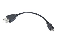 LANBERG usb micro-B M USB-A F 2.0 cable