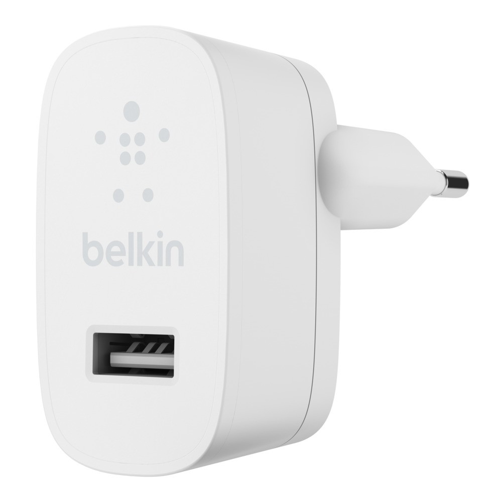 BELKIN Single USB-A Wall Charger 12W WHT