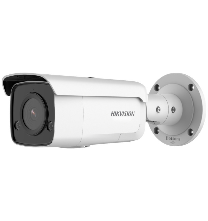 Hikvision | IP Camera Powered by DARKFIGHTER | DS-2CD2T46G2-ISU/SL F2.8 | Bullet | 4 MP | 2.8mm | Power over Ethernet (PoE) | IP67 | H.265+ | Micro SD/SDHC/SDXC, Max. 256 GB | White