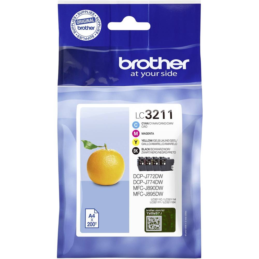 Brother Multipack | LC3211VALDR | Cartridge | Black, cyan, magenta, yellow