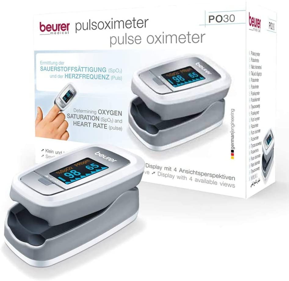 Beurer Pulse Oximeter PO30 Number of users 1 user(s), Auto power off