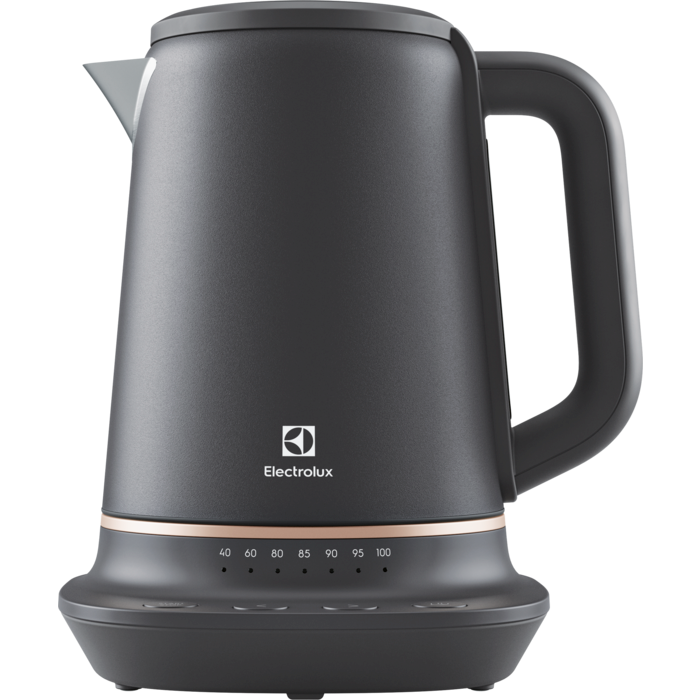 Electrolux Kettle Explore 7 E7K1-6BP With electronic control 2400 W 1.7 L Plastic 360° rotational base Black