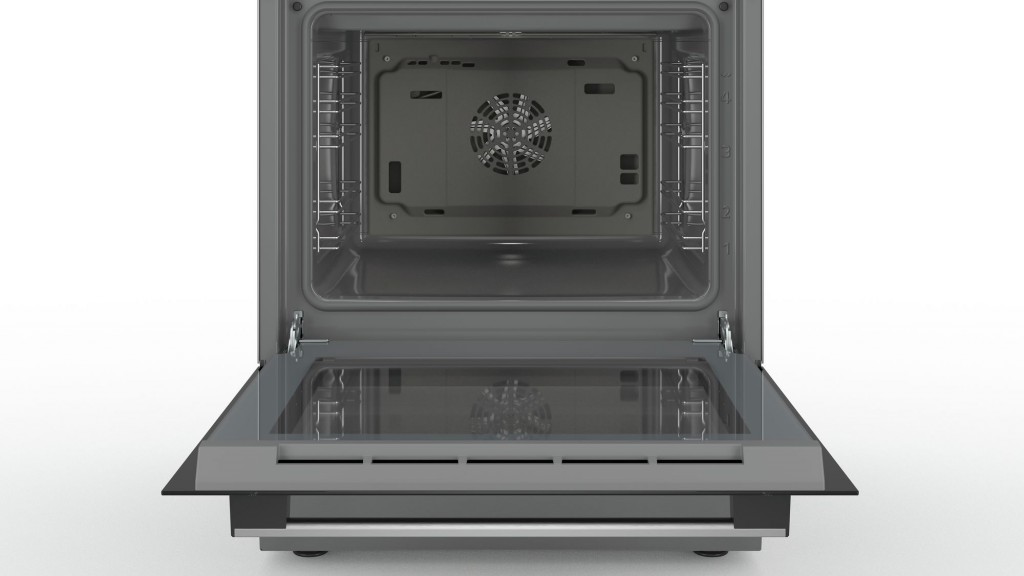 Bosch | Cooker | HKR39A250U | Hob type Vitroceramic | Oven type Electric | Stainless steel | Width 60 cm | Electronic ignition | Grilling | LED | Depth 60 cm | 66 L