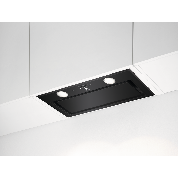 Electrolux Hood LFG716R Canopy Energy efficiency class A Width 54 cm 580 m³/h Touch control LED Black