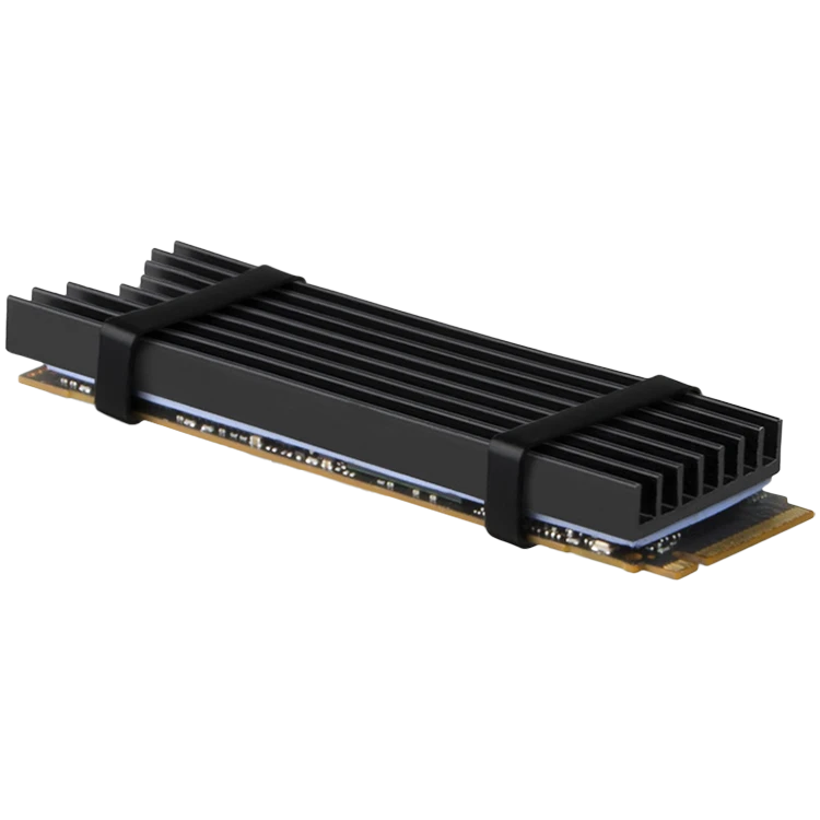 AXAGON CLR-M2L6 passive - M.2 SSD, 80mm SSD, ALU body, silicone thermal pads, height 6mm
