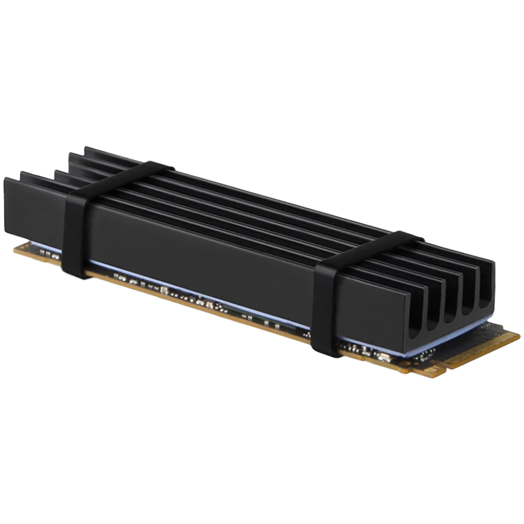 AXAGON CLR-M2L10 passive - M.2 SSD, 80mm SSD, ALU body, silicone thermal pads, height 10mm