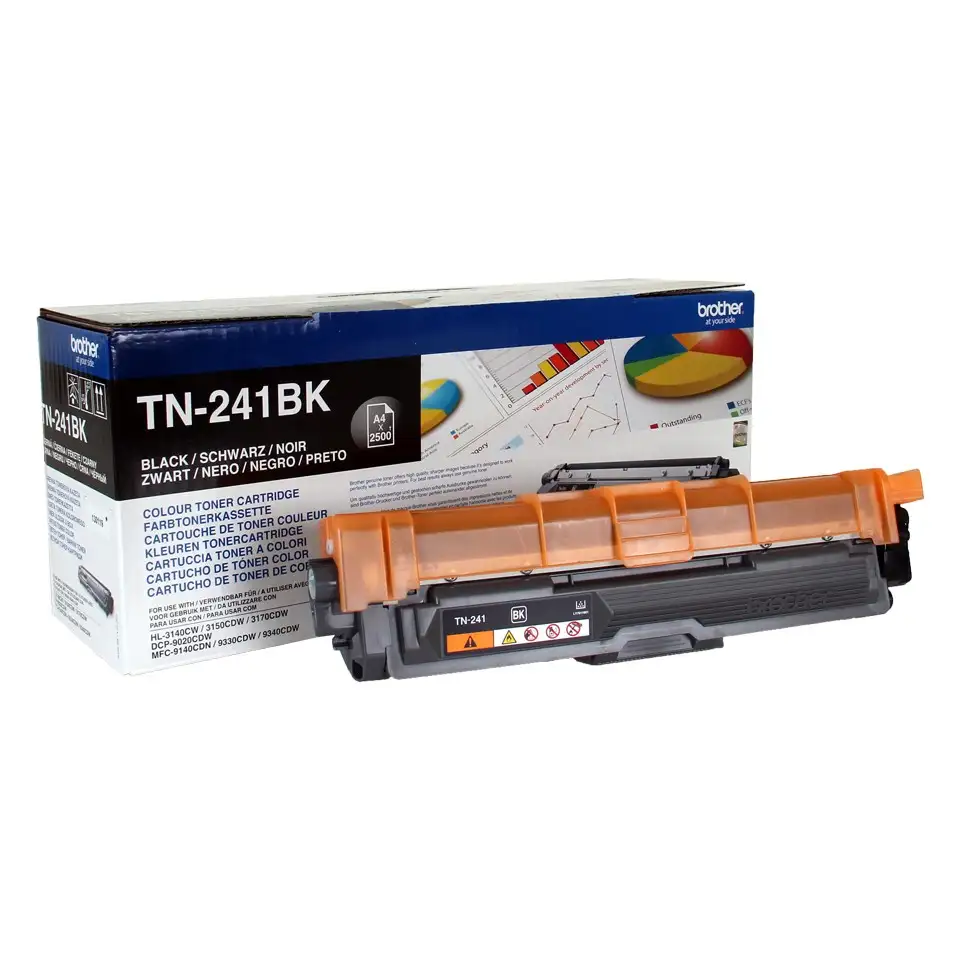 Brother TN-241BK toonerikassett 1 tk Originaal Must