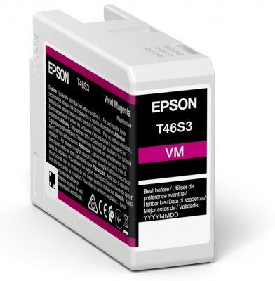 Epson UltraChrome Pro 10 ink | T46S3 | Ink cartrige | Vivid Magenta