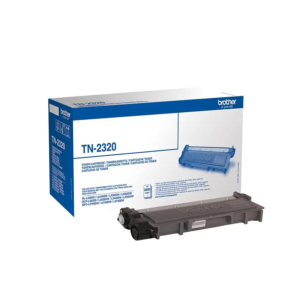 Brother TN-2320 toonerikassett 1 tk Originaal Must