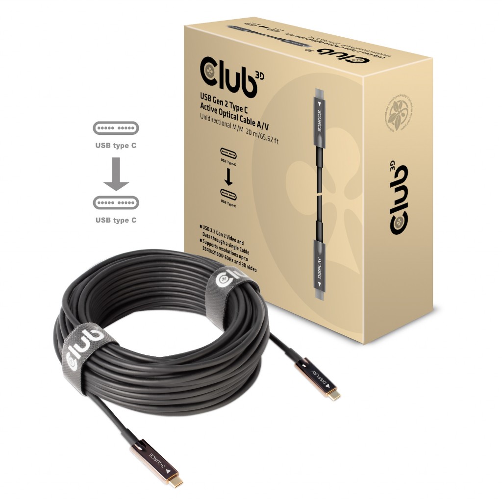 CLUB 3D USB 3.2 GEN 2 TYPE-C Cable M/M