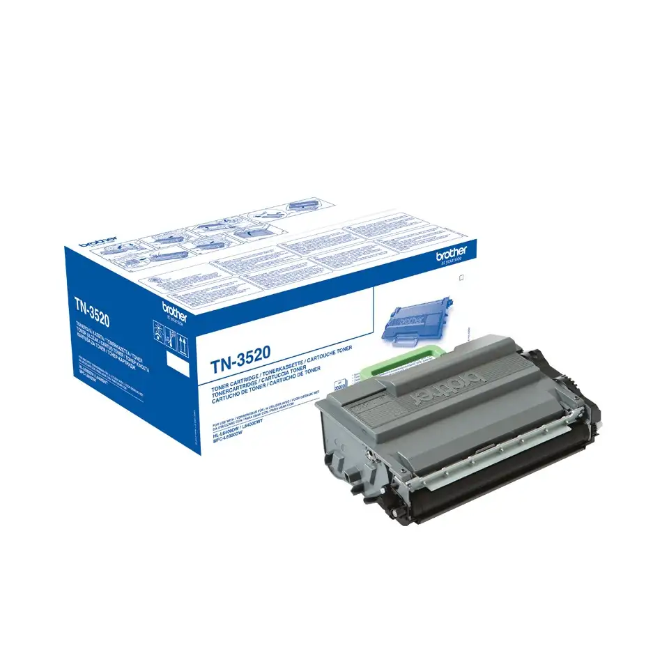 Brother TN-3520 toonerikassett 1 tk Originaal Must