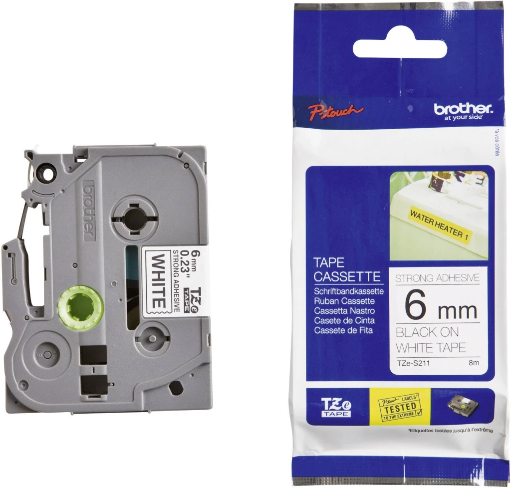 Markeerimislint Brother TZe-S131, 12mm, must/läbipaistval