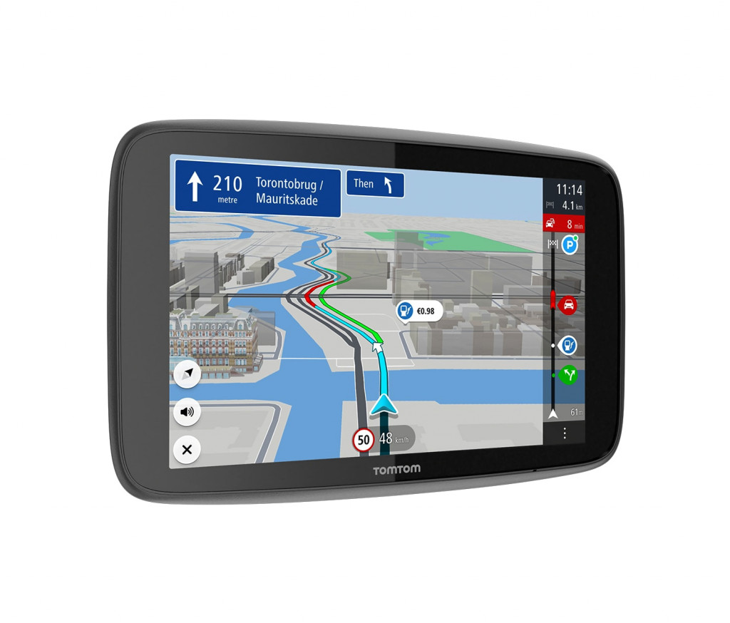 TomTom GO Discover navigaator Fikseeritud 15,2 cm (6") Puutetundlik ekraan Must