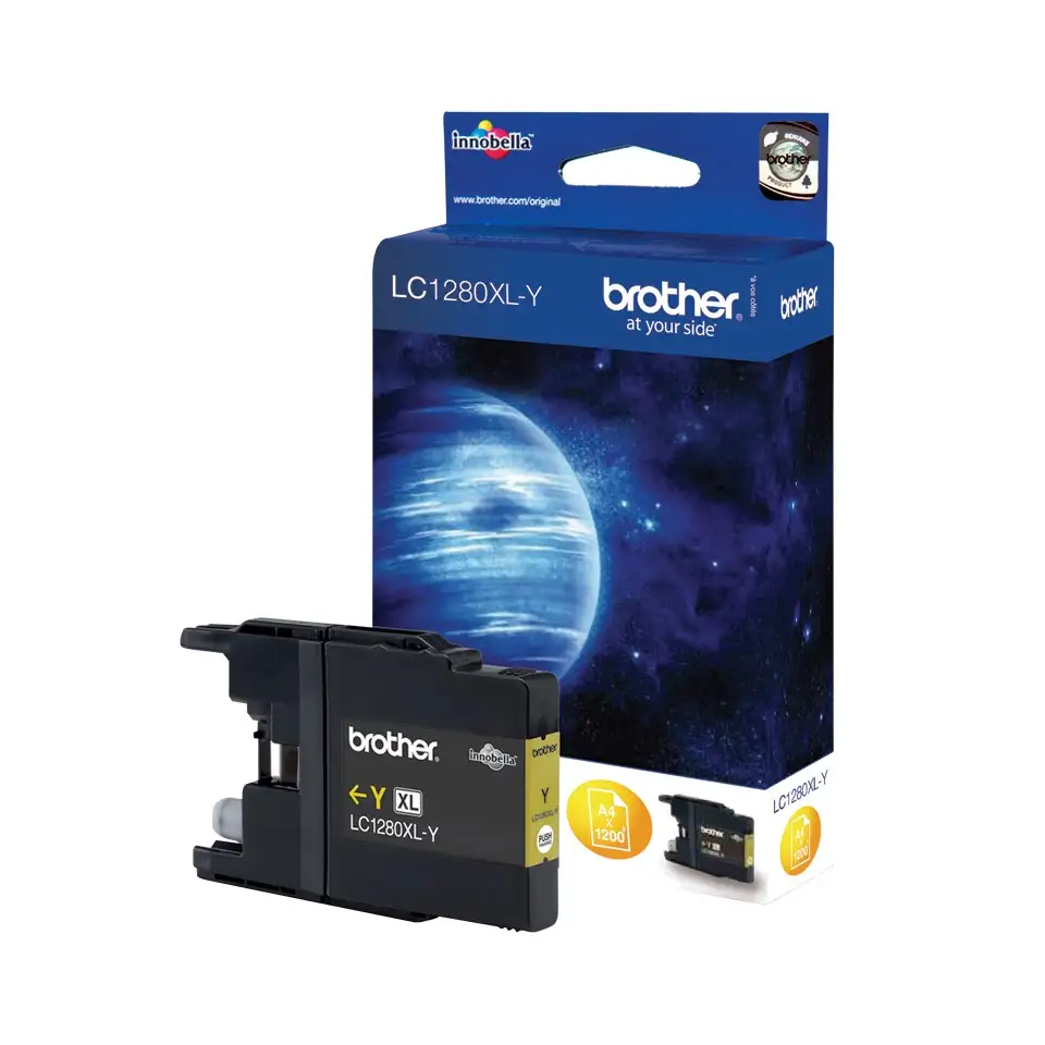 Brother LC1280XLY | Ink Cartridge | Yellow