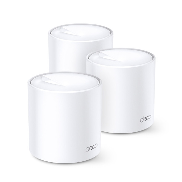 TP-LINK | Whole-Home Wi-Fi System | Deco X20(3-pack) | 802.11ac | 1201 Mbit/s | 10/100/1000 Mbit/s | Ethernet LAN (RJ-45) ports 2 | Mesh Support Yes | MU-MiMO | No mobile broadband | Antenna type Internal