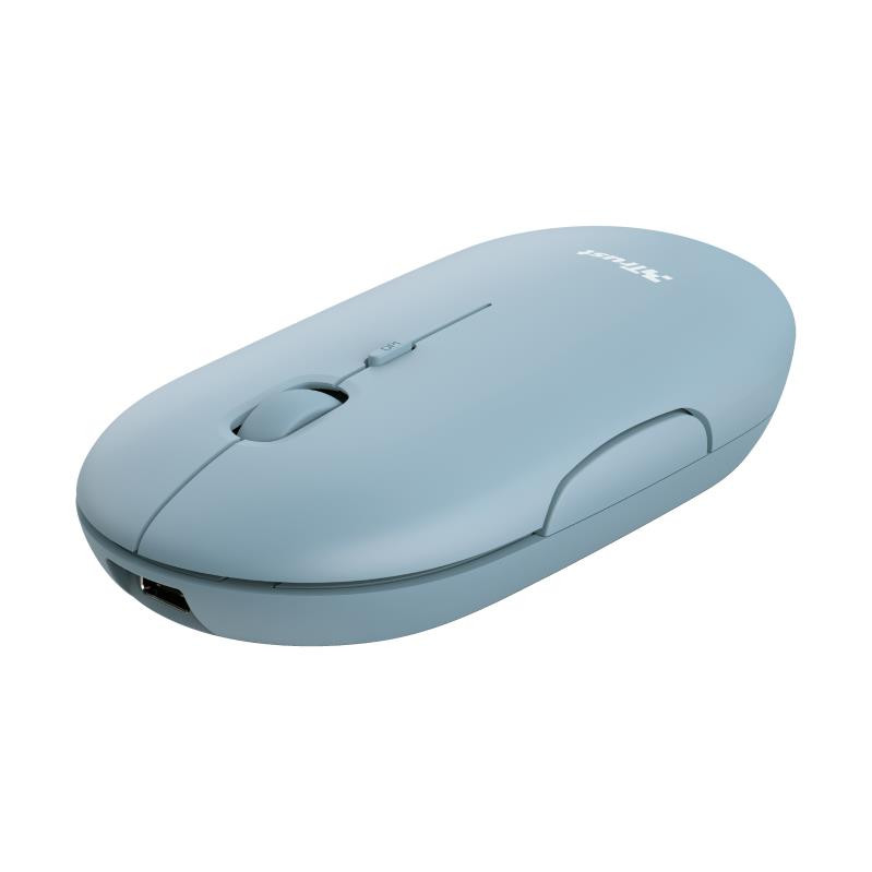 Trust Puck hiir Mõlemakäeline RF juhtmeta ühendus + Bluetooth 1600 DPI