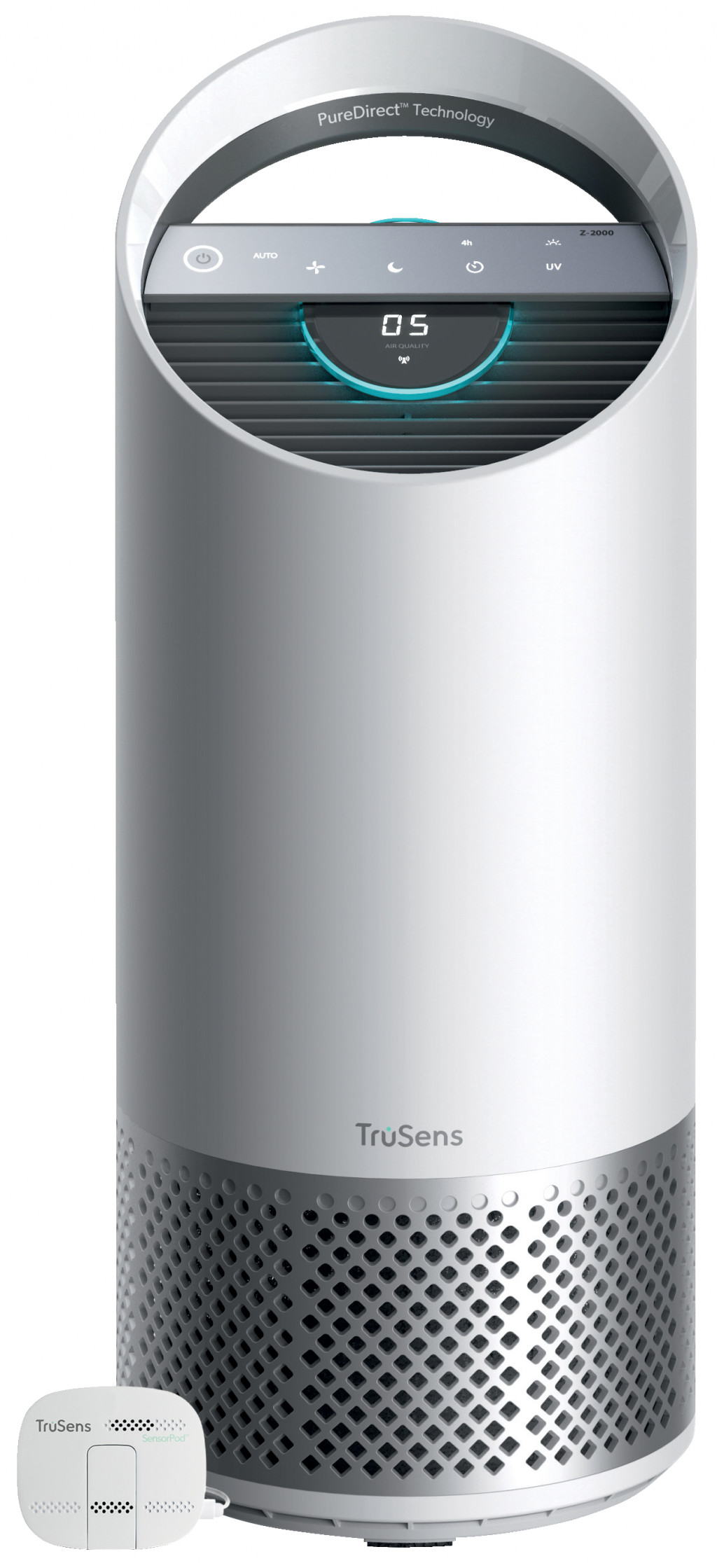 Leitz TruSens™ Z-2000 Õhupuhastaja SensorPod™ õhukvaliteedimonitoriga keskmise suurusega ruumidele kuni 35 m²