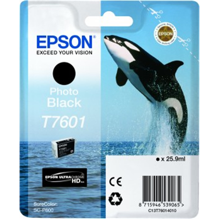 Epson T7601 | Ink Cartridge | Black