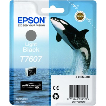 Epson T7607 | Ink Cartridge | Light Black
