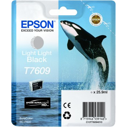 Epson T7609 | Ink Cartridge | Light Light Black