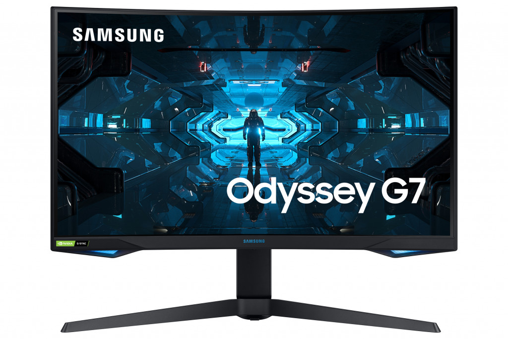 Samsung Odyssey G7 PC lamekuvar 68,3 cm (26.9") 2560 x 1440 pikslit Quad HD LCD Must