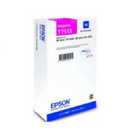 Epson T7553 tindikassett 1 tk Originaal High (XL) Yield Magenta