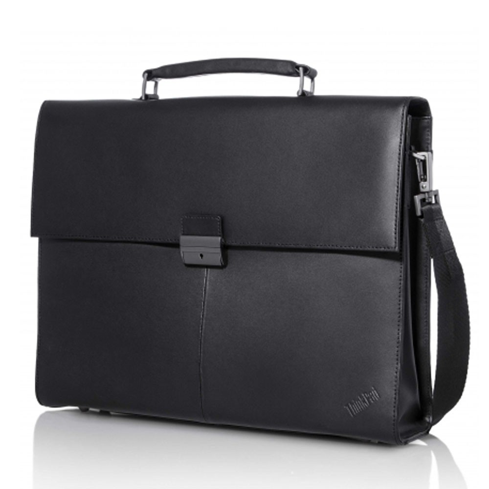 Lenovo ThinkPad 14.1-inch Executive Leather Case Black, Waterproof