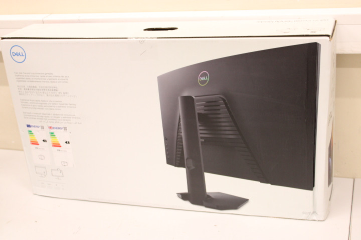 SALE OUT. | Dell | Curved Gaming Monitor | S2721HGF | 27 " | VA | FHD | 16:9 | 144 Hz | 1 ms | 1920x1080 | 350 cd/m² | Headphone Out Port | HDMI ports quantity 2 | Black | Warranty 35 month(s) | DAMAGED PACKAGING